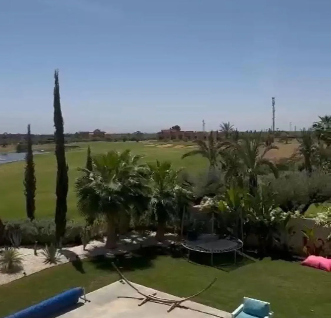 Magnifique Villa Sur Front De Golf Amelkis Marakeş 0*,  Fas
